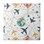 Global Travel Aviation Pattern (2) タイル (正面)