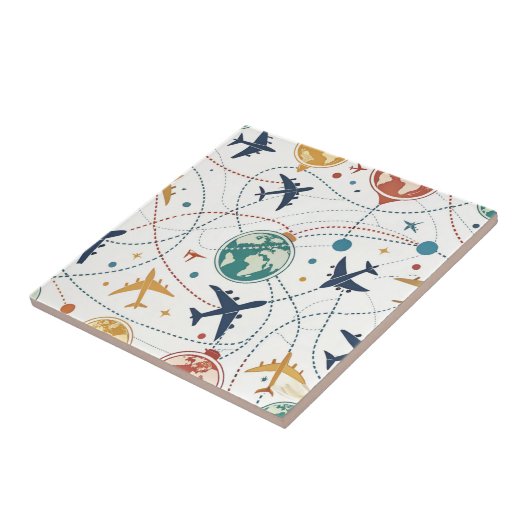 Global Travel Aviation Pattern (2) タイル (側面)