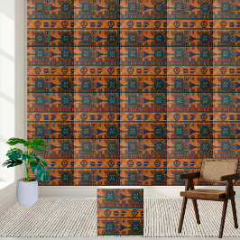 Global Traveler African Geometric Patternタイル タイル