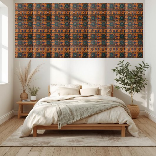 Global Traveler African Geometric Patternタイル タイル