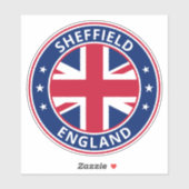 Global Traveler - 'City', England (Edit)ステッカー シール (シート)