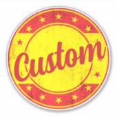 Global Traveler -<Custom Text>、スペイン シール (正面)