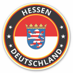 Global Traveler - Hessen, Deutschland (Edit) シール
