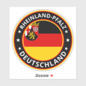 Global Traveler Rheinland-Pfalz、ドイツ シール (シート)