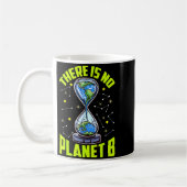 Global Warming Save The Earth There Is No Planet B コーヒーマグカップ (左)