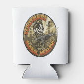 Global Wealth Badger Can Cooler 缶クーラー (裏面)