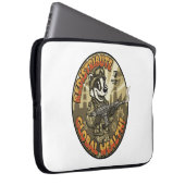 Global Wealth Badger Laptop Sleeve ラップトップスリーブ (正面右)