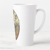 Global Wealth Badger Latte Mug カフェラテマグ (右)