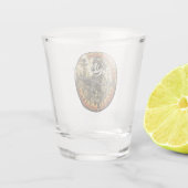 Global Wealth Badger Shot Glass ショットグラス (裏面)