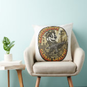 Global Wealth Badger Throw Cushion クッション (椅子)