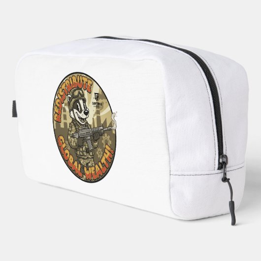 Global Wealth Badger Toiletry Bag ドップキット (右コーナー)