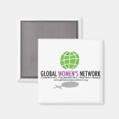 Global Women's Network Magnet マグネット (正面/裏面)