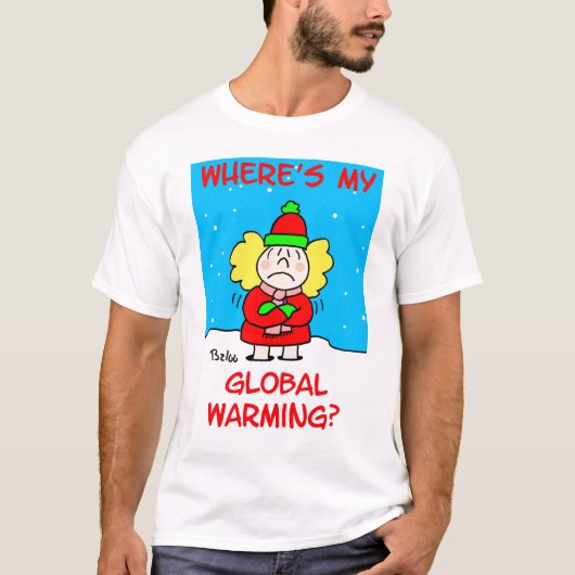 globalwarmingtshirt tシャツ (正面)