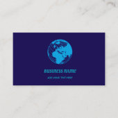 Globeロゴ付き旅行名刺 名刺 (正面)