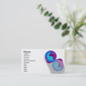 Globe名刺 名刺 (スタンド正面)