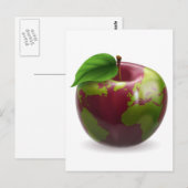 Globe Appleコンセプトイラストレーション ポストカード (正面/裏面)