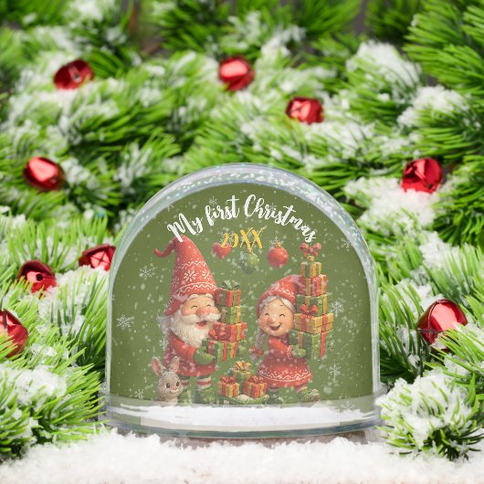 Globe Baby First Christmas - Cute Holidays Gnomes (クリスマス)