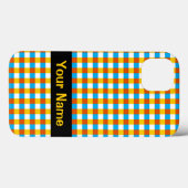 Globe Check '名前' iPad シンプルケース Case-Mate iPhoneケース (裏面 (横))