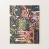 Globe in World Complex JigsawパズルThe Daily ジグソーパズル (縦)