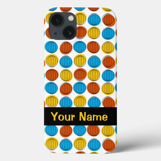 Globe iPhone 'Name' iPadがほとんどケースに入らない Case-Mate iPhoneケース (裏面)