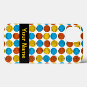 Globe iPhone 'Name' iPadがほとんどケースに入らない Case-Mate iPhoneケース (裏面 (横))