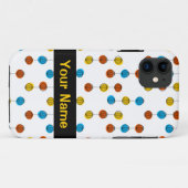 Globe Lines 'Name' iPhoneケース Case-Mate iPhoneケース (裏面(横))