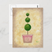 Globe Topiaryはがき ポストカード (正面/裏面)