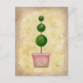 Globe Topiaryはがき ポストカード (正面)