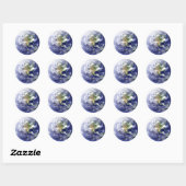 Globe World of 感謝してい - Circle Sticker ラウンドシール (シート)