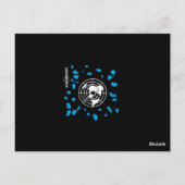 #GLOBEXIT CKMTカード(Flat Earth 2017コレクション) ポストカード (裏面)