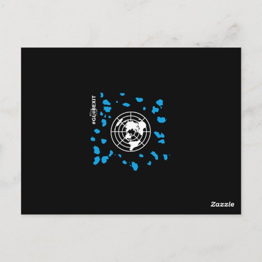 #GLOBEXIT RFEカード(Flat Earth 2017コレクション) ポストカード (裏面)