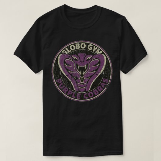 Globo Gym Purple Cobras 1  Tシャツ (デザイン正面)
