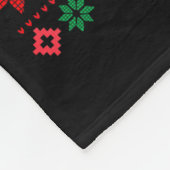 Glockin' Around The Christmas Tree Gun Owner Ugly  フリースブランケット (角)