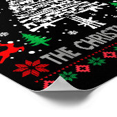 Glockin' Around The Christmas Tree Gun Owner Ugly  ポスター (角)