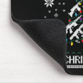 Glocking Around The Christmas Tree Ugly Christmas  マウスパッド (コーナー)