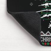 Glocking Around The Christmas Tree Ugly Christmas  マウスパッド (コーナー)