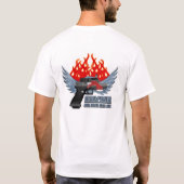 Glockracingの競争銃 Tシャツ (裏面)