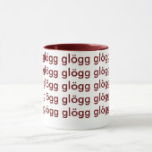 Glogg Glogg Gloggのおもしろいなスカンジナビア人 マグカップ (中央)