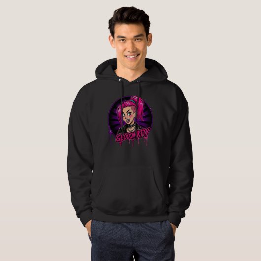 Gloomkitty Pullover Hoodie パーカ (正面フル)