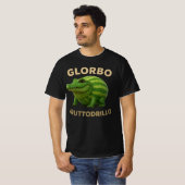 Glorbo Fruttodrillo - イタリアン・ブレインロット・ミーム Tシャツ (正面フル)