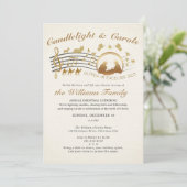 Gloria in Excelsis Deo Christmas Carols Gathering 招待状 (スタンド正面)