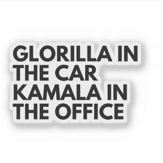 Glorilla and Kamala シール (正面)