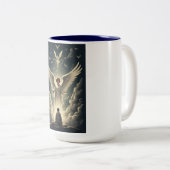 Glorious Heavenly Angels Coffee Mug ツートーンマグカップ (正面右)