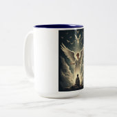 Glorious Heavenly Angels Coffee Mug ツートーンマグカップ (正面左)