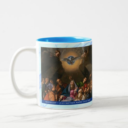 Glorious Mysteries of the Rosary Item #3: Descent ツートーンマグカップ (左)