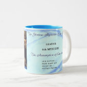 Glorious Rosary Mysteries Item #4: Assumption ツートーンマグカップ (正面右)