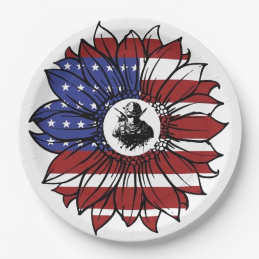 Glorious Veterans ペーパープレート (正面)