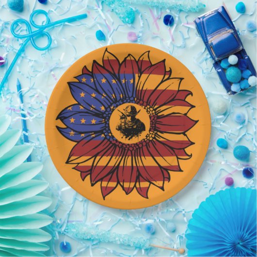 Glorious Veterans orange ペーパープレート (パーティー)