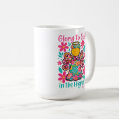 Glory to God in Highest Christmas Christian コーヒーマグカップ (正面右)