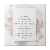 Glory to the Lord catholic prayer タイル (正面)